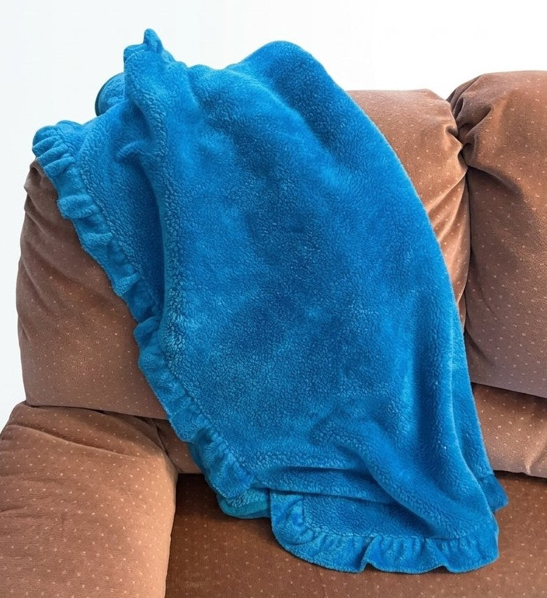 Whimsy Ultra Plush Ruffled Blanket