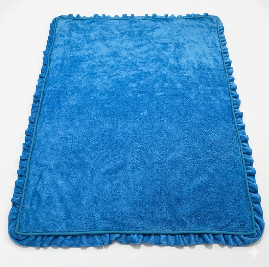 Whimsy Ultra Plush Ruffled Blanket