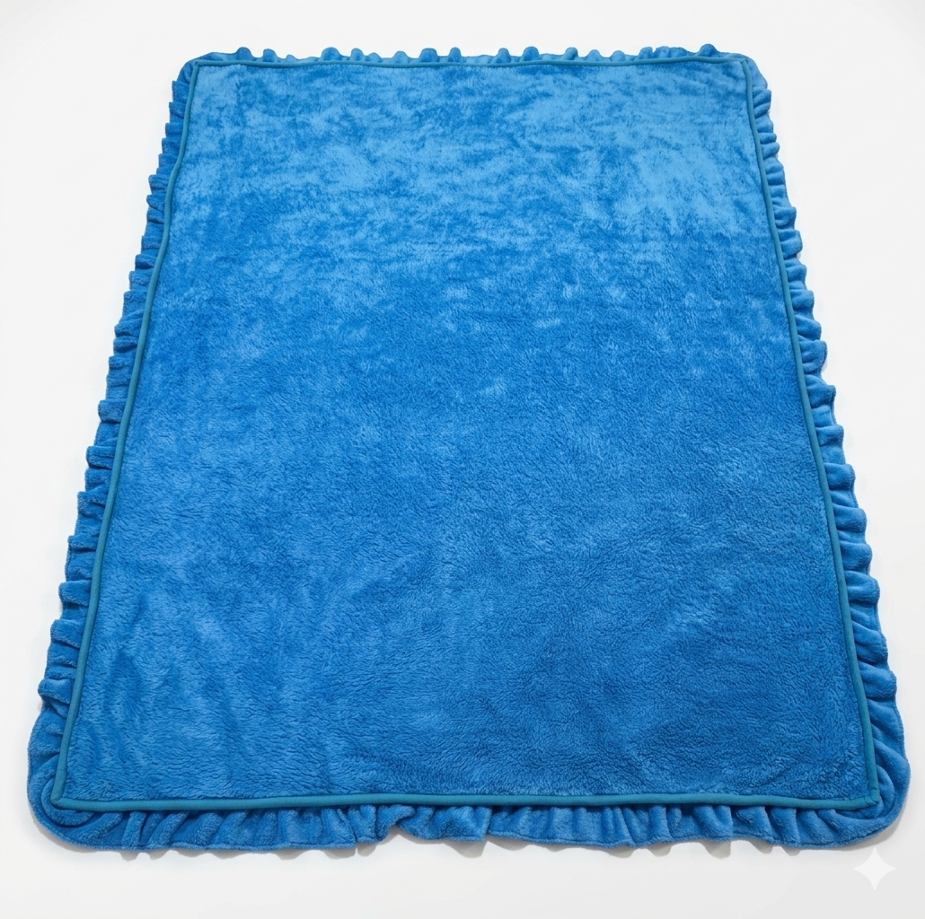 Whimsy Ultra Plush Ruffled Blanket