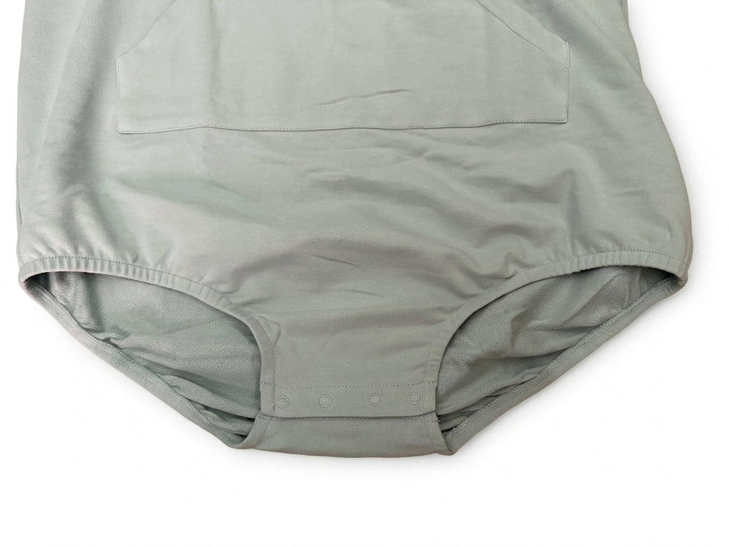 Whimsy Hooded Stretchy Long Sleeve Adult Onesie with Secret Pockets