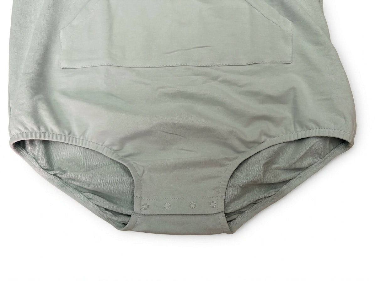 Whimsy Hooded Stretchy Long Sleeve Adult Onesie with Secret Pockets