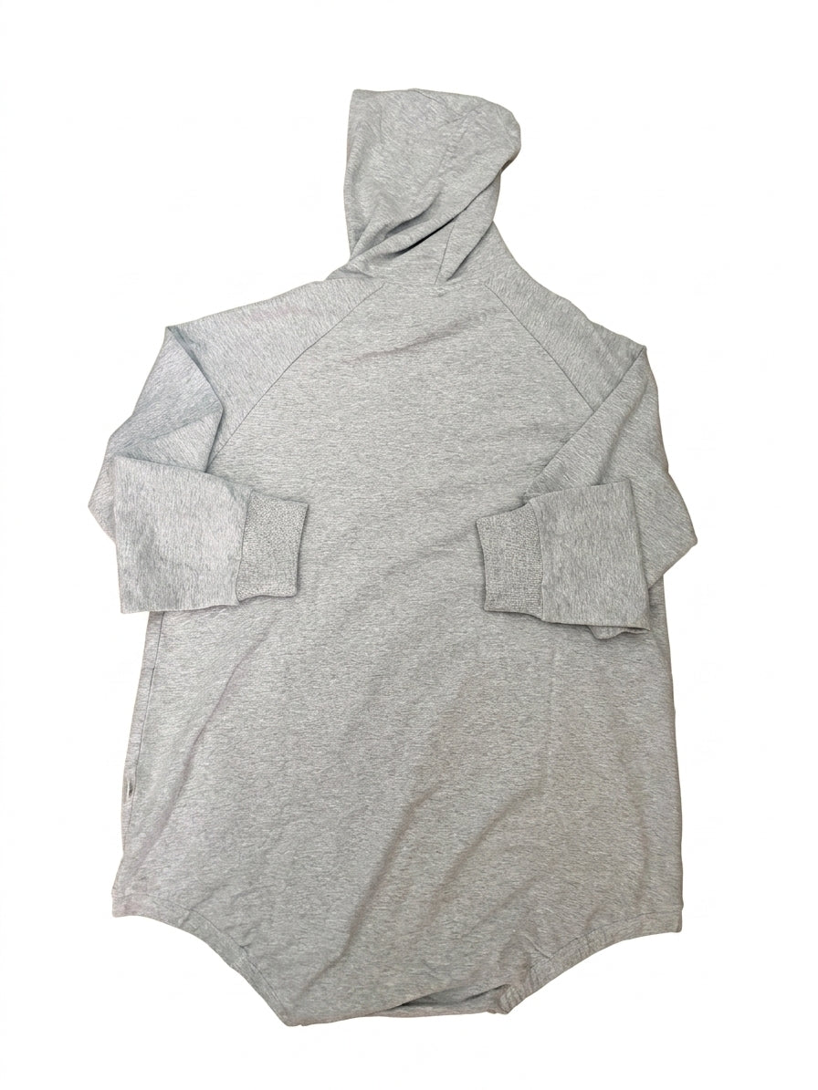 Whimsy Hooded Stretchy Long Sleeve Adult Romper with Secret Pockets