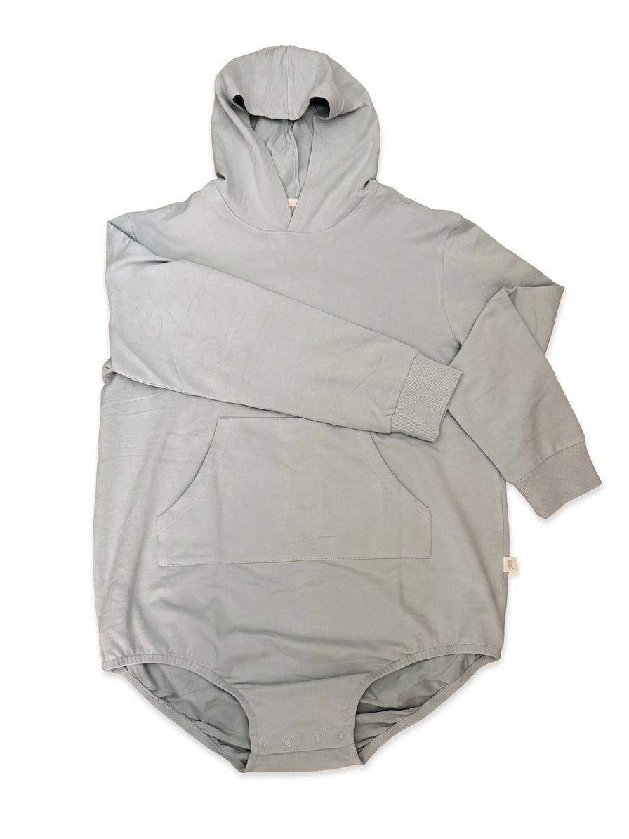 Whimsy Hooded Stretchy Long Sleeve Adult Onesie with Secret Pockets